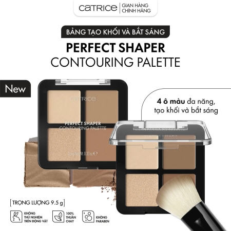 Bảng đánh khối - Catrice Perfect Shaper Contouring Palette