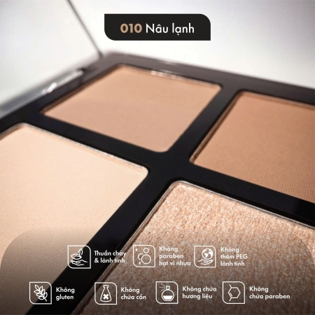Bảng đánh khối - Catrice Perfect Shaper Contouring Palette