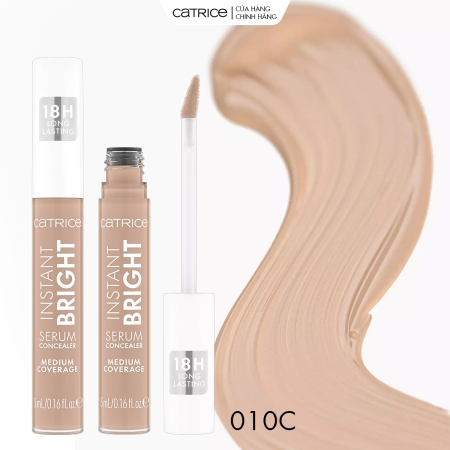 Che khuyết điểm serum bền màu Catrice Instant Bright Serum Concealer 5ml