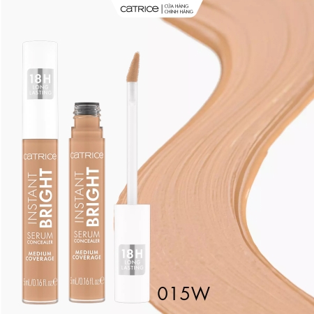 Che khuyết điểm serum bền màu Catrice Instant Bright Serum Concealer 5ml