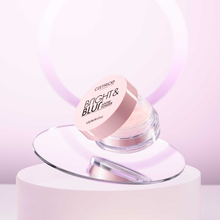 Phấn Phủ Nâng Tông Da Sáng Mịn Catrice Bright & Blur Loose Powder