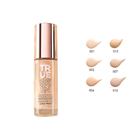 Kem Nền Catrice True Skin Hydrating Foundation cấp ẩm 24h